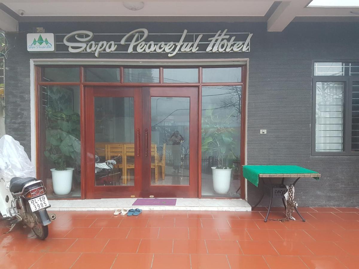 Sapa Peaceful Hotel Exterior photo
